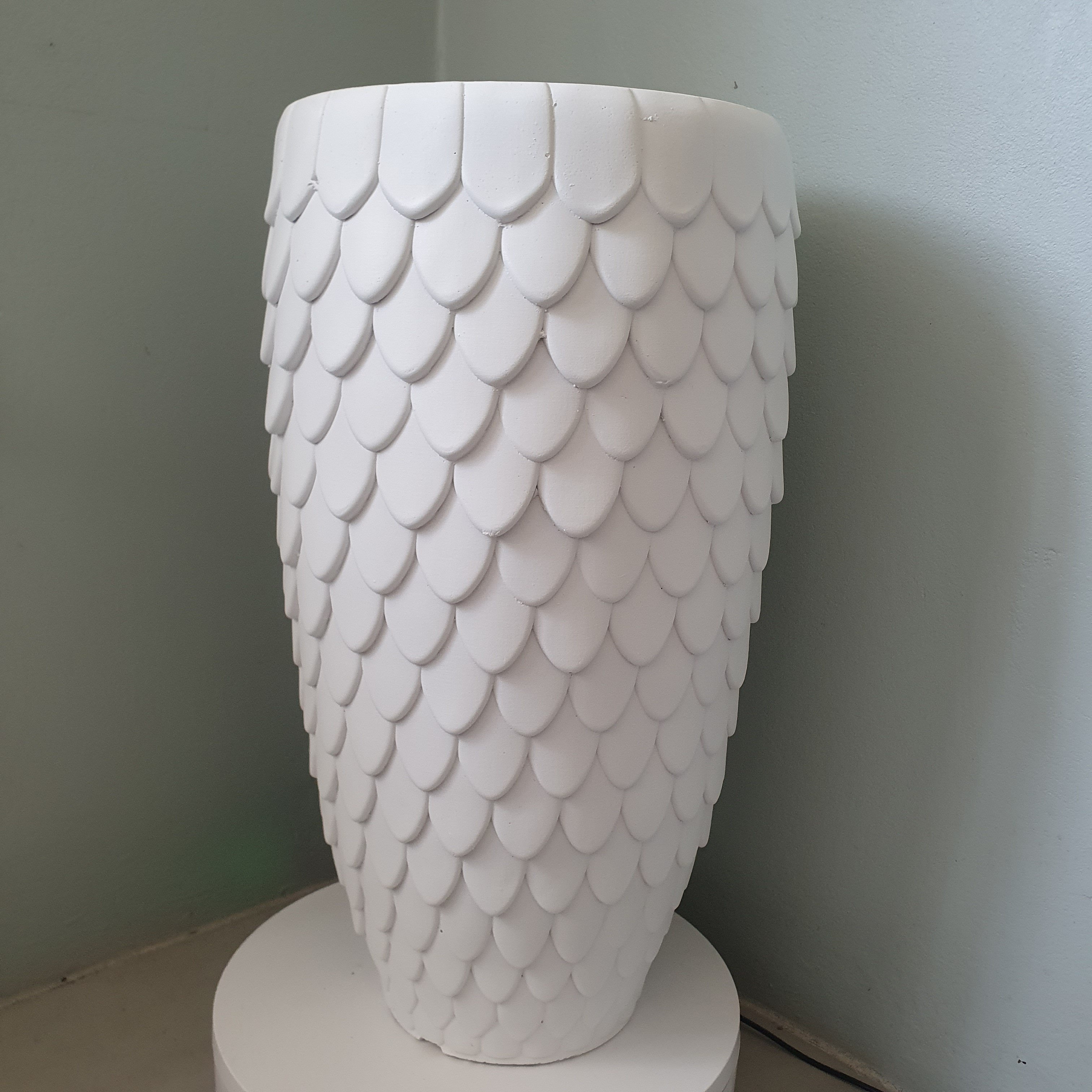 Scalloped MgO Planter