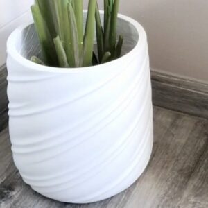MgO Silk Patterned Planter